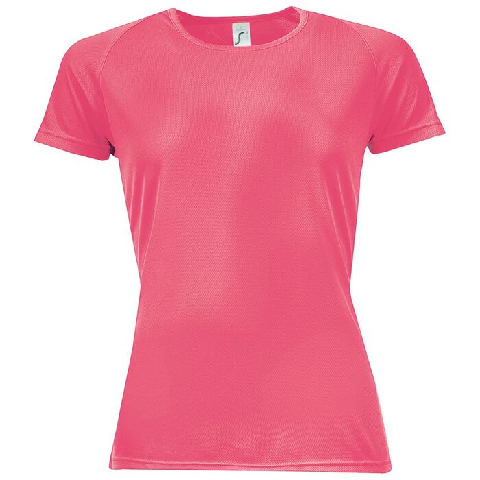 Футболка женская Sporty Women 140, розовый коралл, размер XS