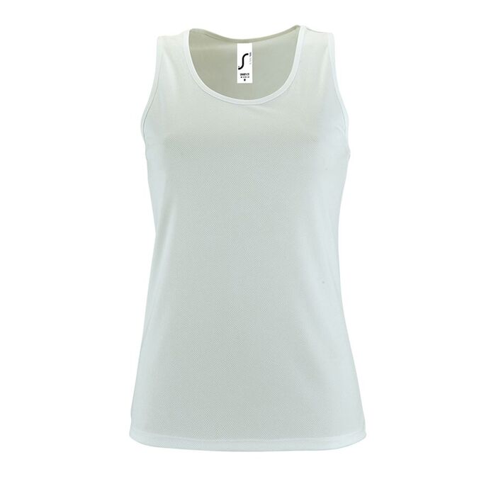 Майка женская Sporty TT Women белая, размер XL