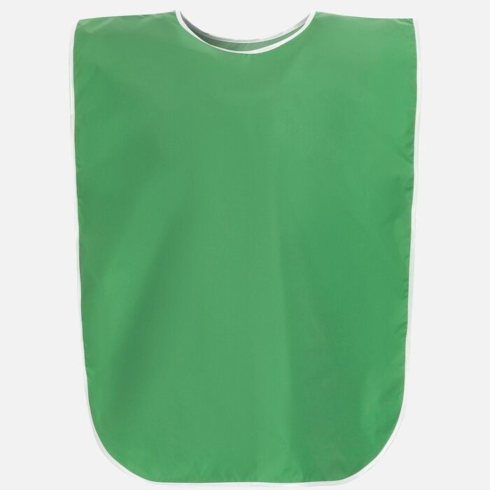 Манишка Member, зеленая с белым