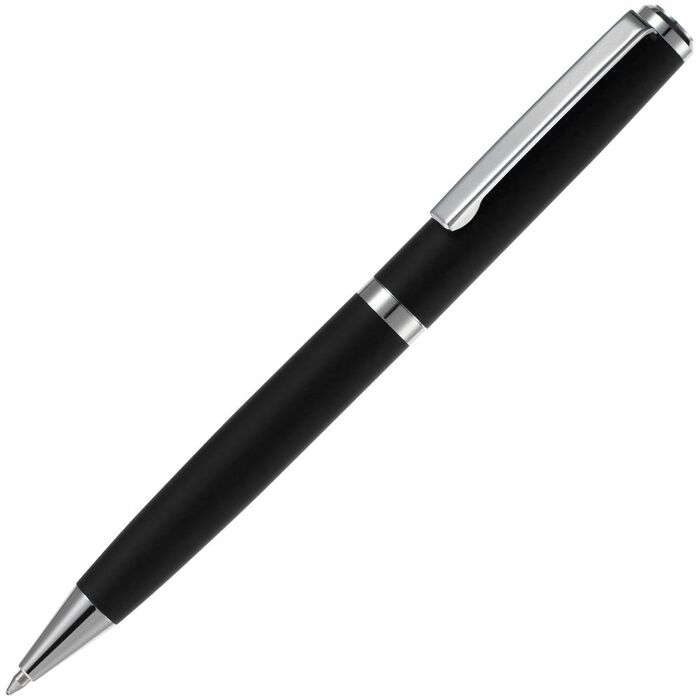 Ручка шариковая Inkish Chrome в футляре, черная