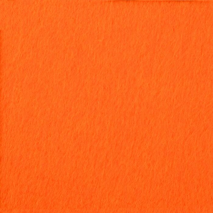 Заготовка из фетра Felt 50, оранжевый неон