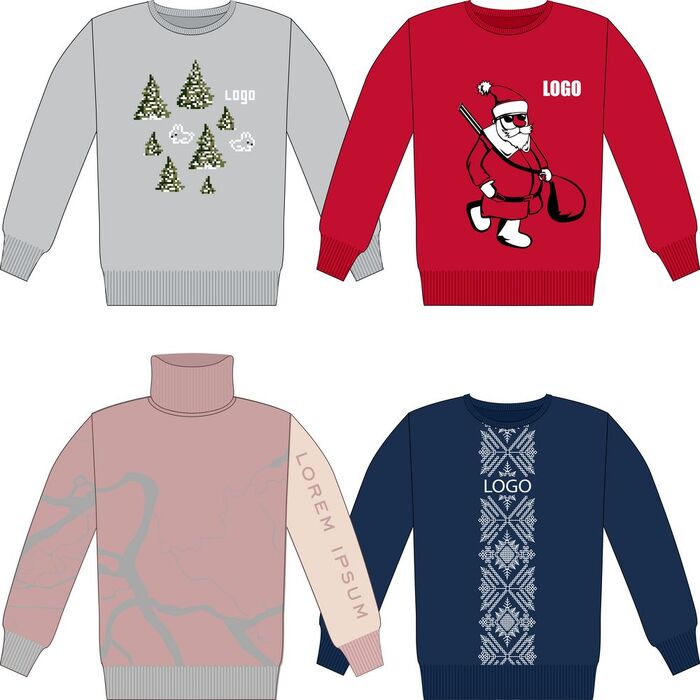 Свитер на заказ Tricksy Fint, полушерсть, размер XL