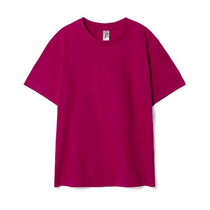 Футболка детская Regent Kids 150 ярко-розовая (фуксия), на рост 130-140 см (10 лет)