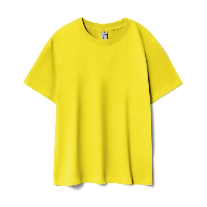 Футболка детская Regent Kids 150 желтая (лимонная), на рост 118-128 см (8 лет)