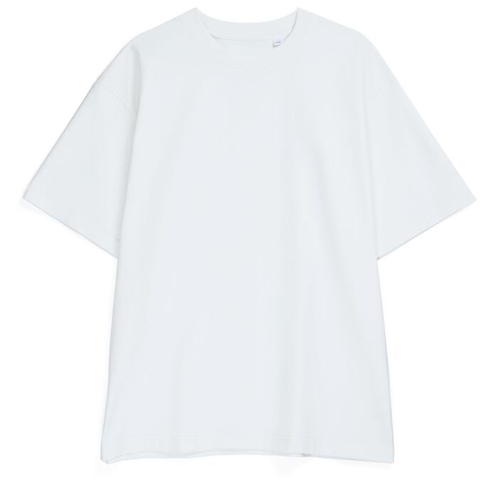 Футболка оверсайз Kangas, белая, M/L