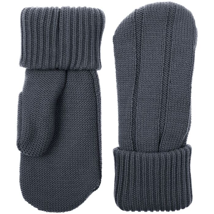 Варежки Knit Beat, темно-серые, размер S/M