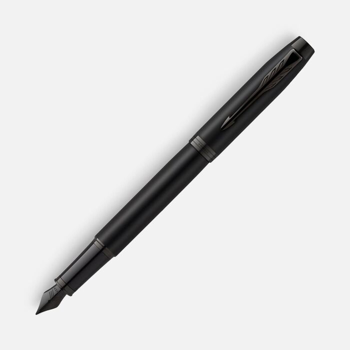 Ручка перьевая Parker IM Achromatic Black, черная