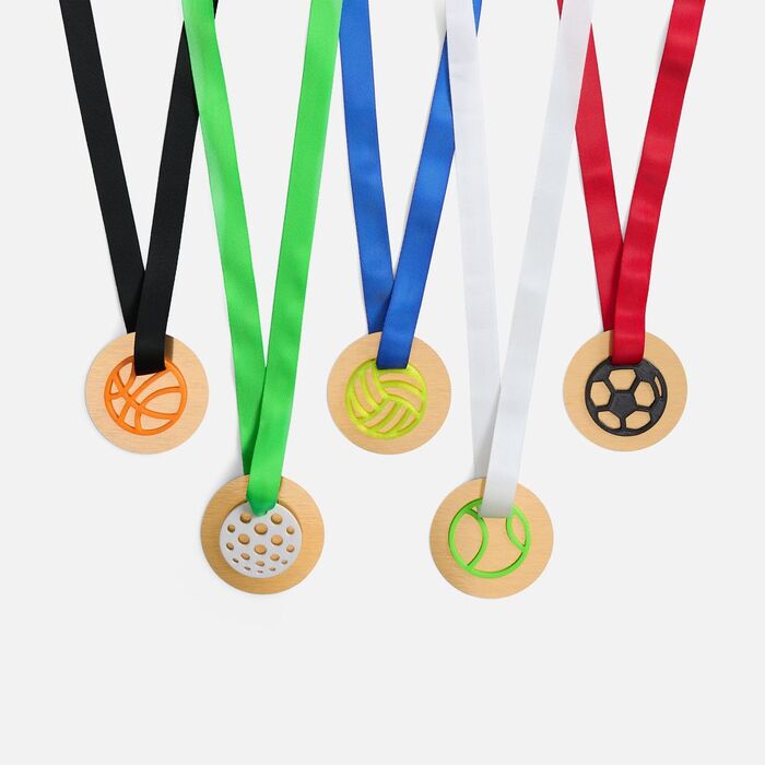 Медаль-конструктор Fundo с 3D-подвеской Sport