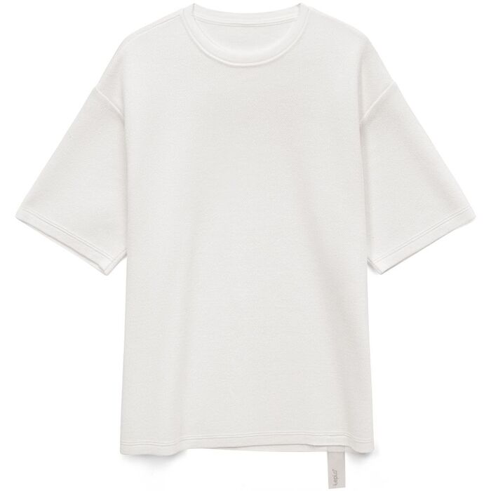 Джемпер с коротким рукавом Siluetti Volumica, молочно-белый, размер XL/XXL