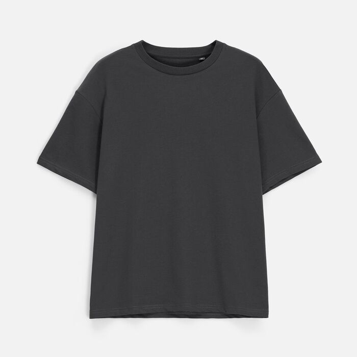 Футболка унисекс Durington, темно-серая (графит), размер XL/XXL