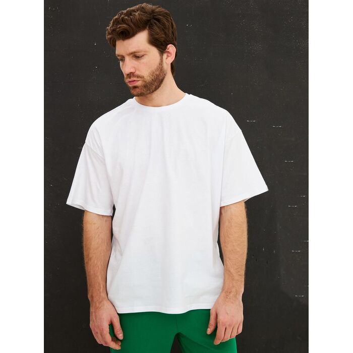 Футболка Oversize Premium, белая, размер XXL