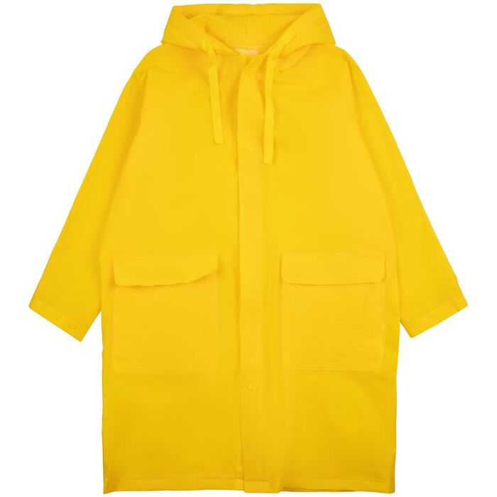 Дождевик детский RainDrop Kids, желтый, 8 лет (рост 118-128)