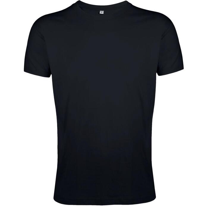 Футболка мужская Regent Fit 150, черная, размер XXL