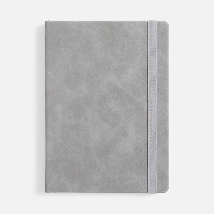 Ежедневник Urban Hard, недатированный, серый