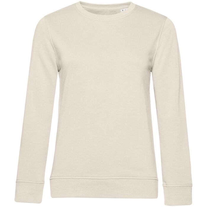 Свитшот женский BNC Inspire (Organic), молочно-белый, размер XXL