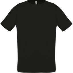 Футболка унисекс Sporty 140 черная, размер 3XL