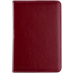 Обложка для паспорта Signature, бордовая
