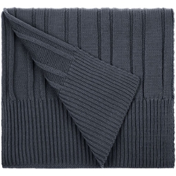Шарф Knit Beat, серый (графит)
